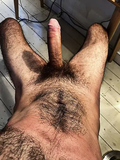 Big Hot Uncut Cowboy Cock