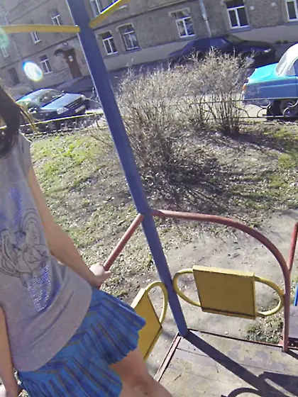 Young brunette sucking hard