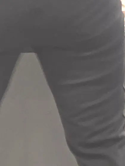 Perving on hot fat ass