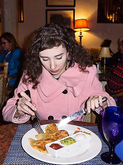 Curly brunette teen sexy