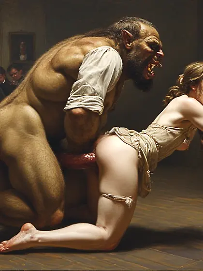 slender girls with orc