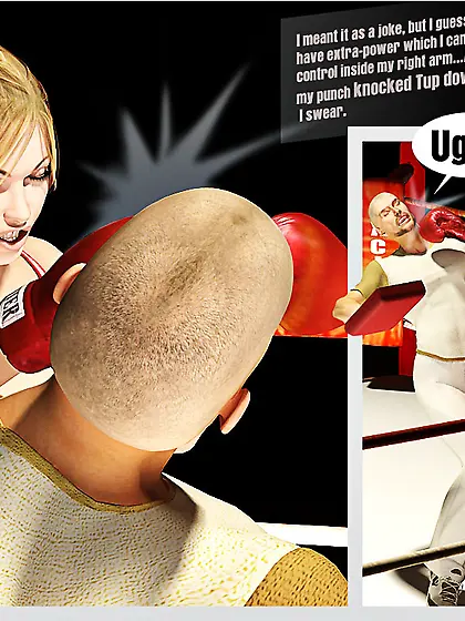 Dreamy blonde girl skimpy