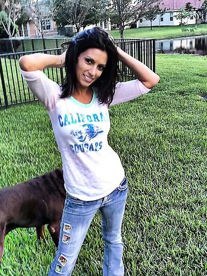 Amanda enjoyed winning the spring break contest