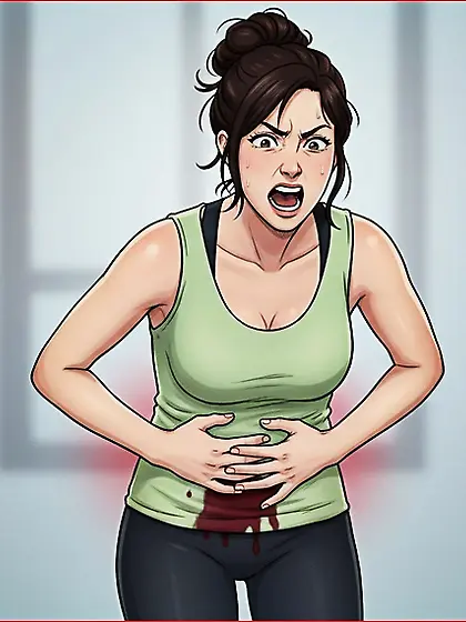 Anime Girls Gut-shot