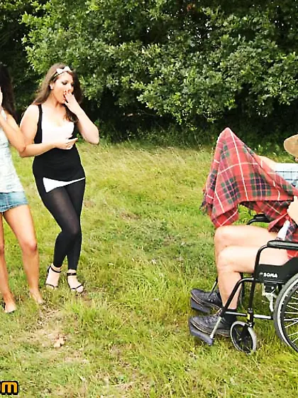 Curious gorgeous ladies played