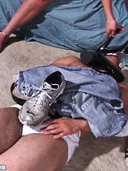 Busty blondes playing rough