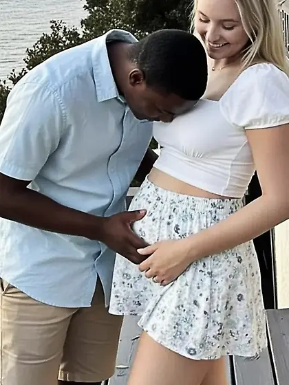 Feeling the Baby a few weeks later