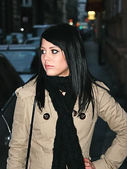 I love flashing my tits in public and then make hot and sexy pos