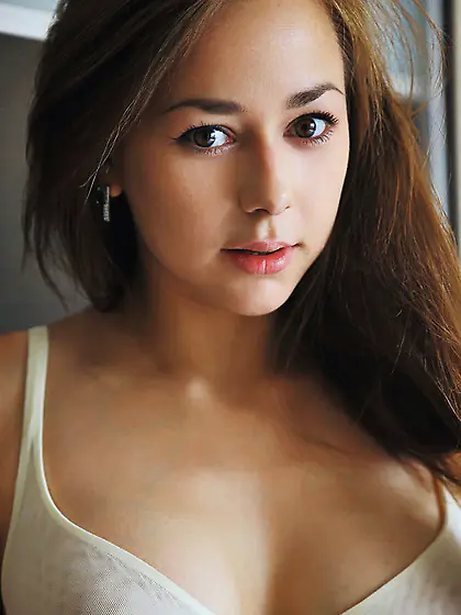 Gorgeous hussy white underwear