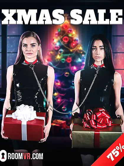 XMAS SALE by DarkRoomVR with Kama Oxi and Fibi Euro