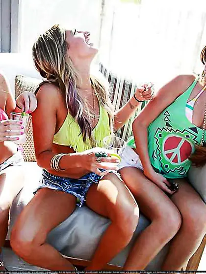 Ashley Tisdale - beach bday soiree