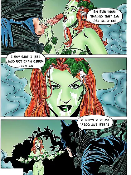 Poison Ivy romps Batman