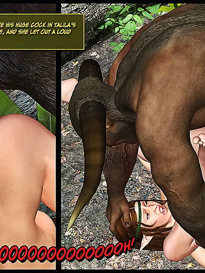 Creepy devil monster invades