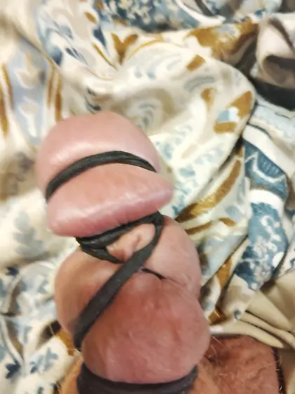 Bondage till my penis is tired and aching