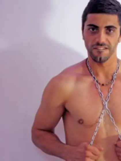 Brunette Young Man Nick Butt Plug.