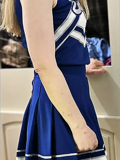 Cheerleader Emily is the hottie that lives next door.