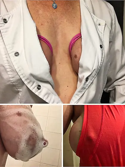 Dressed/undressed collages of my kitty