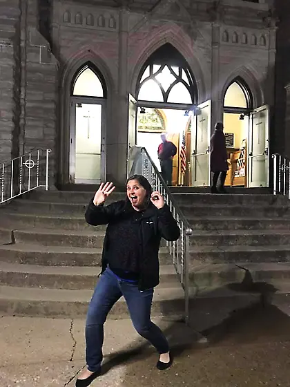 Sue looks different now...  older and not topless