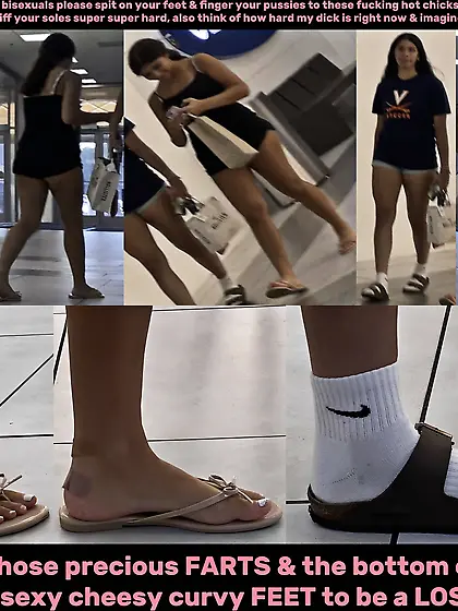 Clueless Dumb Retarded Stupid Whores Feet & Asses!