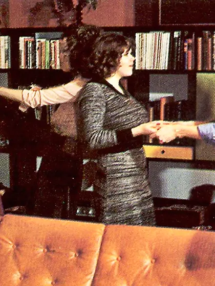 Gorgeous busty blondie gets gangbanged dirtily