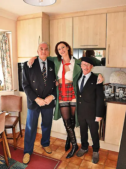 British uniform stockings fetish