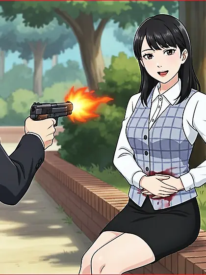 Anime Girls Gut-shot