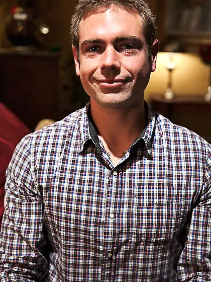 Foot-sucking ball-gagged fucked ass