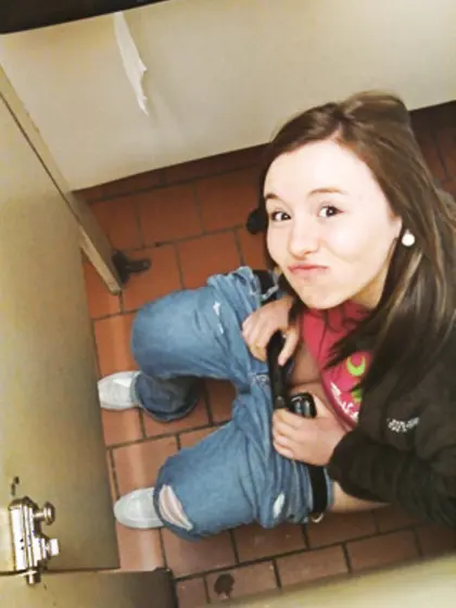 Toilet and pee girls