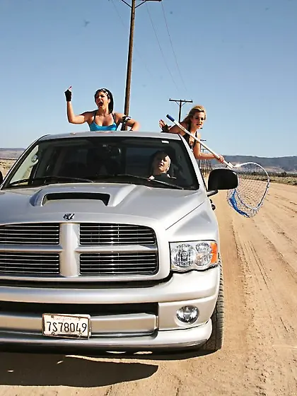 Alluring porno darlings are down for some outdoor sex orgy that