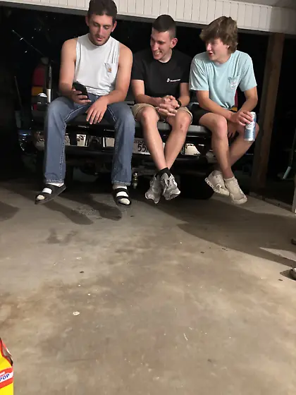 A pair of straight brothers