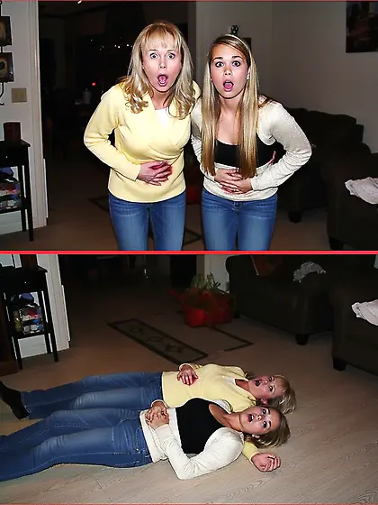 Before and After: Belly Shooting