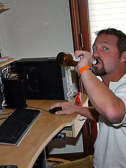 Thick brunette with big tits riding her lover's massive coc