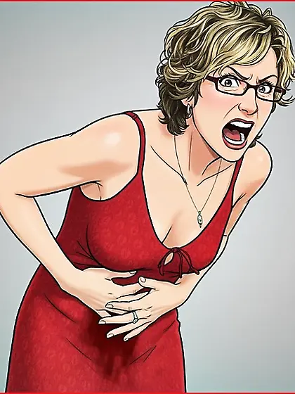 Anime Girls Gut-shot