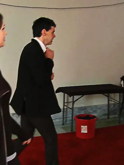 Short-haired blondes introduction slave