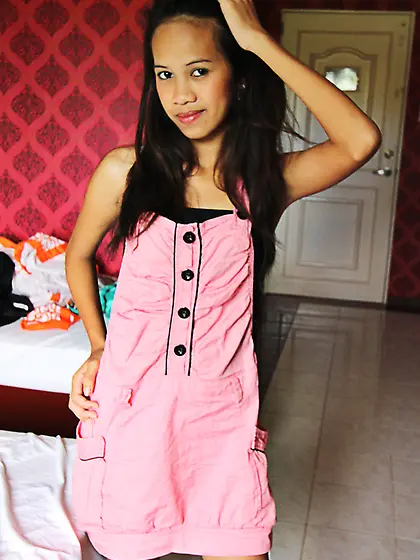 Slender Thai gal Zen facialized after pleasing stranger with ama