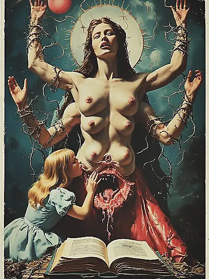 Alice Brings The Necronomicron To Church