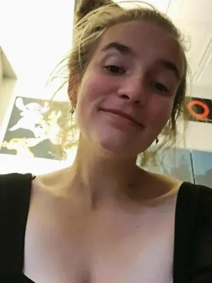 I mean it would be better if she was gagging on my