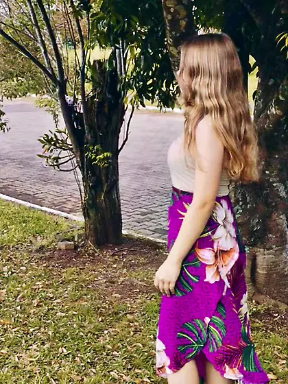 Jaqueline,  una bomba brasileña de 18 años