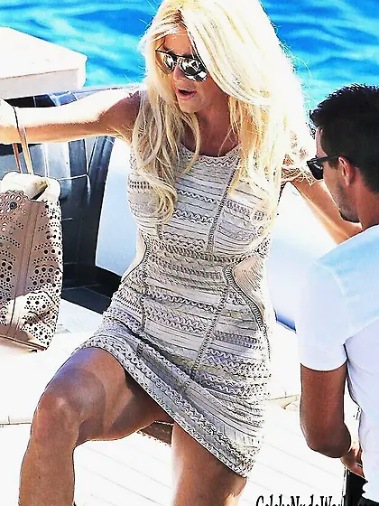 Upskirt Photos of Victoria Silvstedt