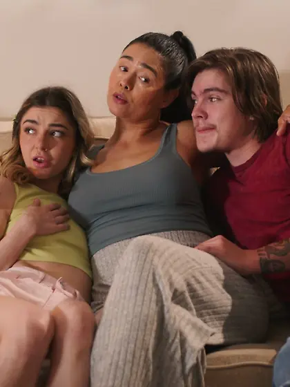 Exotic mature Dana Vespoli is having fun with her step children