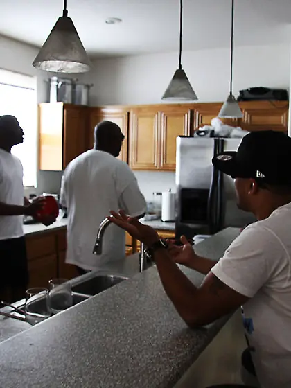 Mellanie Monroe surrenders to a well-hung black stud and satisfi