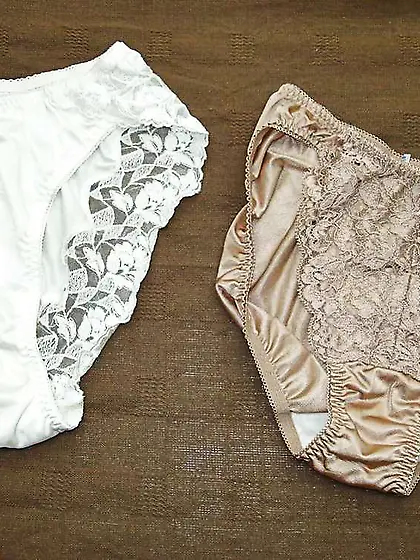 Playing with Nylon Undies