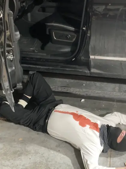 Private security guard shot dead in vehicle