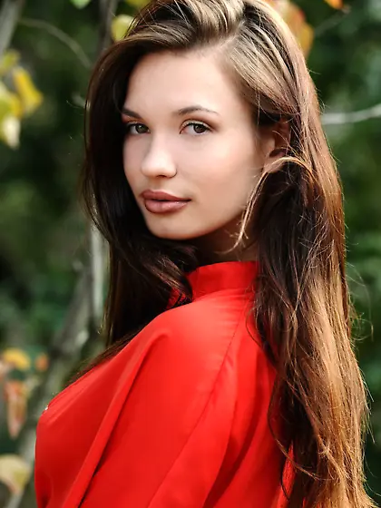 Flawless tart red dress