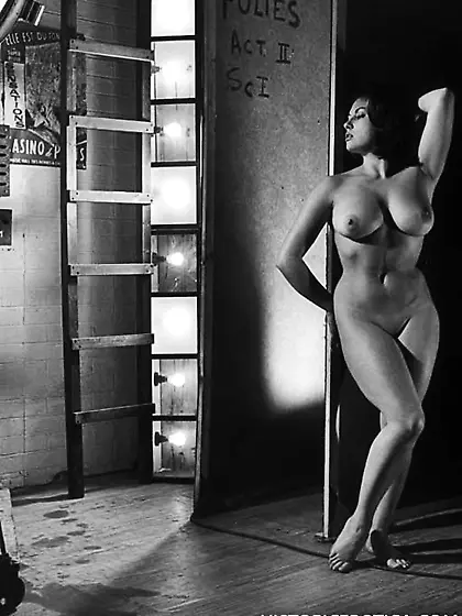 Naked chicks nylons posing