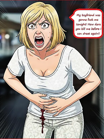 Anime Girls Gut-shot