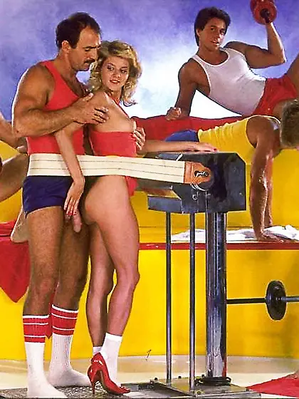 Ginger Lynn gang-bang