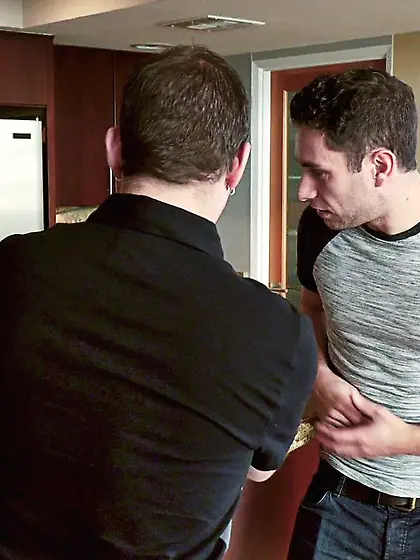 Date mate sleeping long-haired