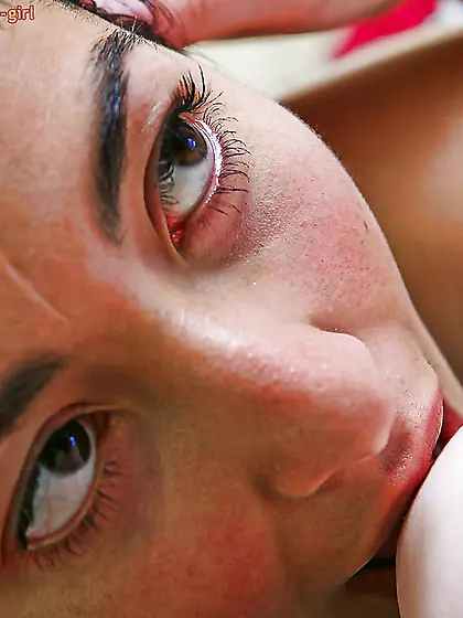 Model kissing lesbians