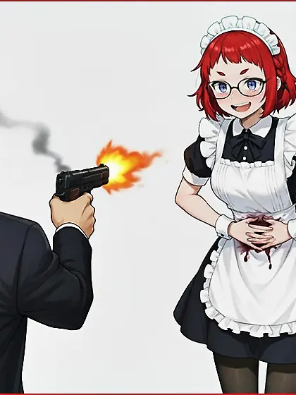 Anime Girls Gut-shot